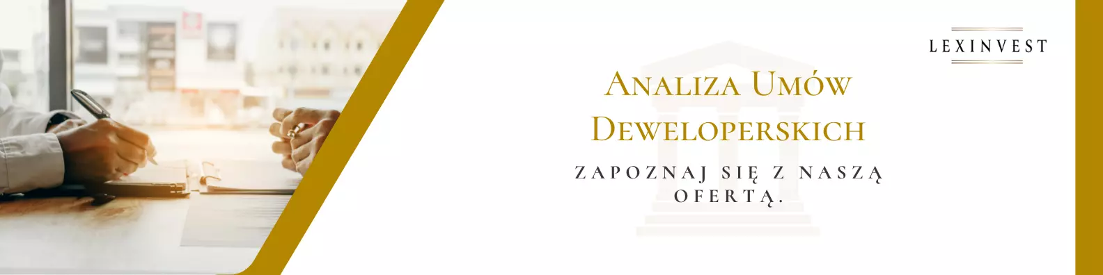 Analiza umowy deweloperskiej Warszawa - Lexinvest